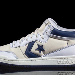 NIB Converse Fastbreak Pro Mid Trigger Bros. White/Navy/Egret A01703C US Mens 10